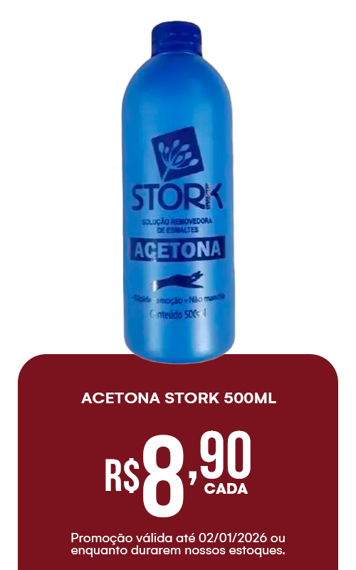 Promoção  Acetona Stork