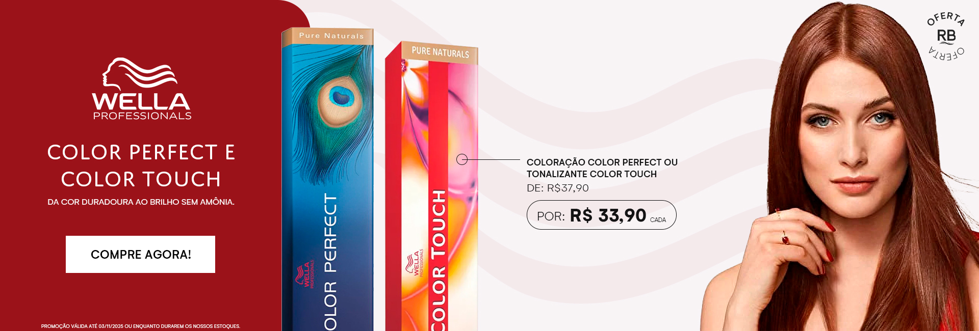 Promoção Coloração Wella