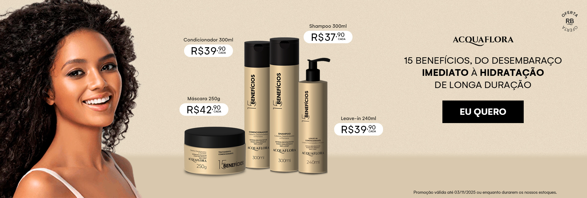 Promoção acquaflora