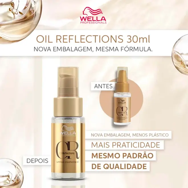 Óleo Capilar Wella Professionals Oil Reflections 30ML