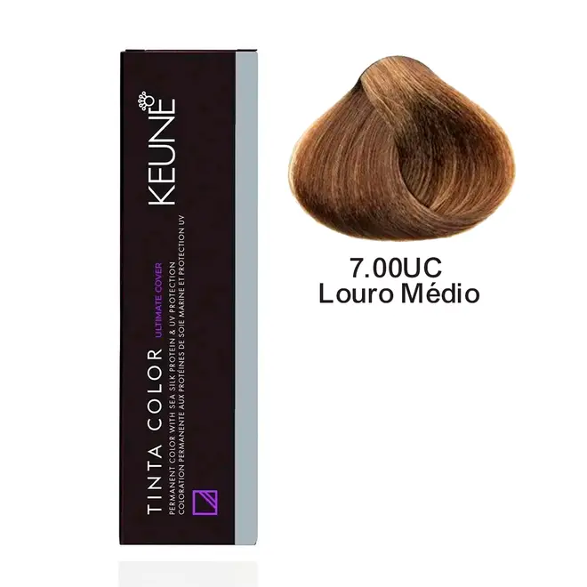 Coloração Keune 7.00UC Louro Médio 60ML