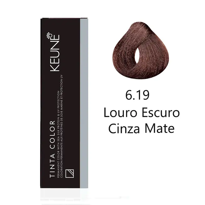 Coloração Keune 6.19 Louro Escuro Mate 60ML