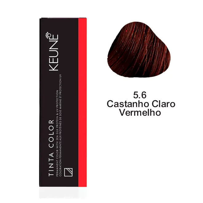 Coloração Keune 5.6 Castanho Claro Vermelho 60ML