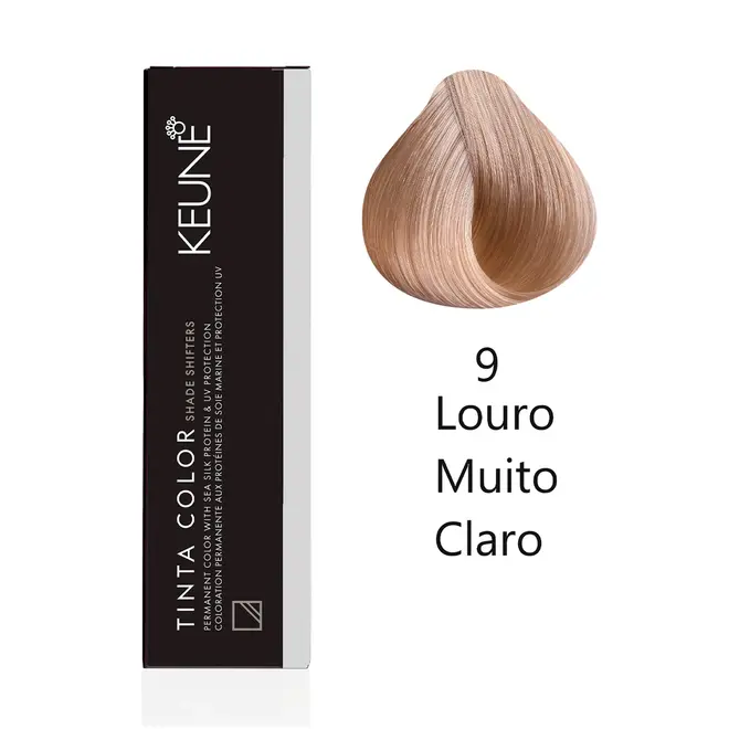 Coloração Keune 9 Louro Muito Claro 60ML