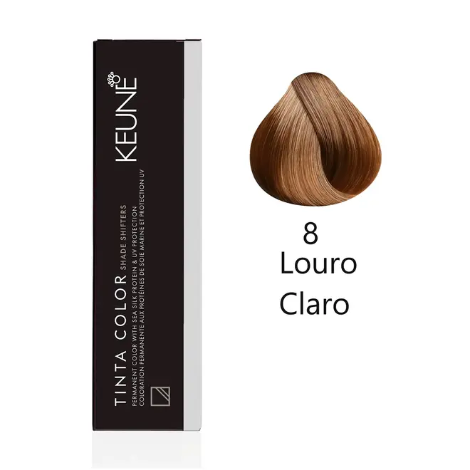 Coloração Keune 8 Louro Claro 60ML