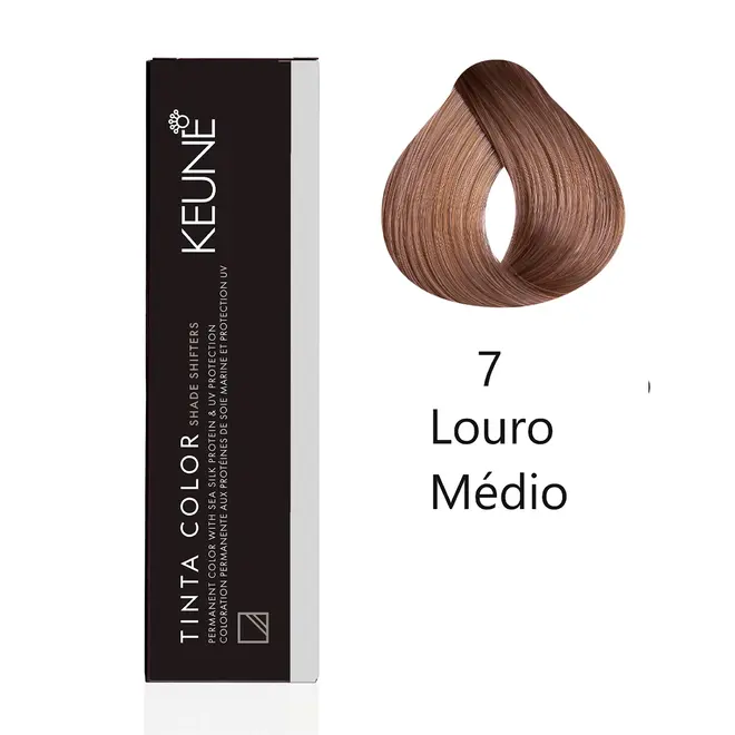 Coloração Keune 7 Louro Médio 60ML