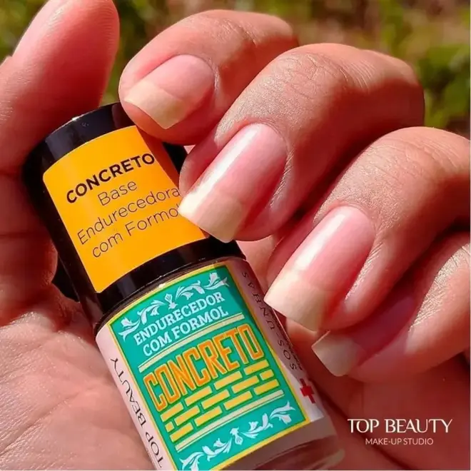 Fortalecedor de Unhas Top Beauty Concreto 7ml