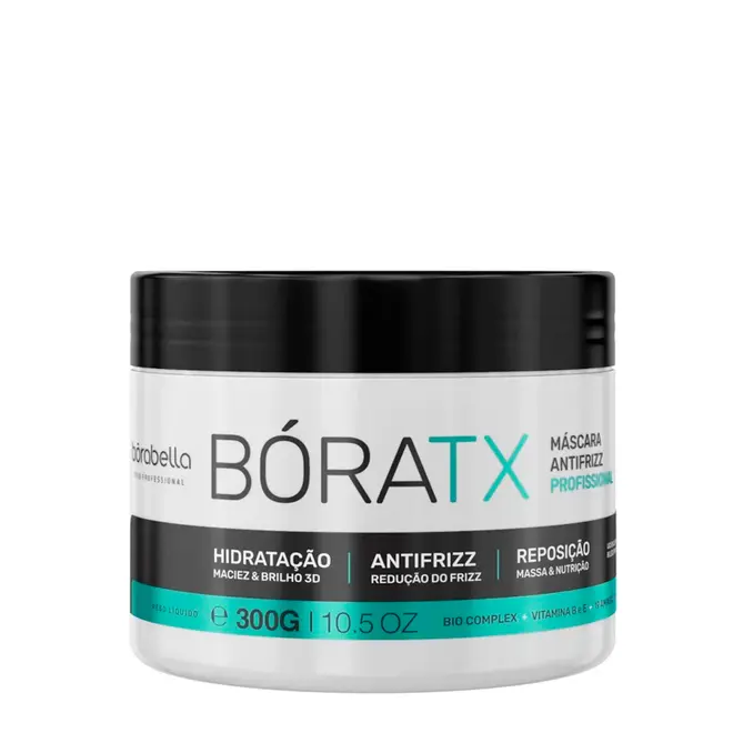 Máscara de Realinhamento Capilar Borabella Bóratx 300ml
