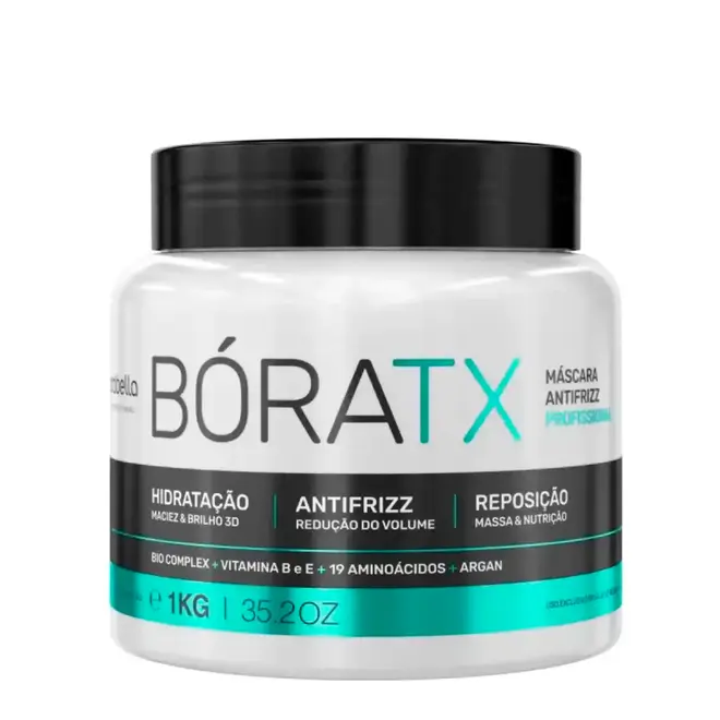 Máscara de Realinhamento Capilar Borabella Bóratx 1kg