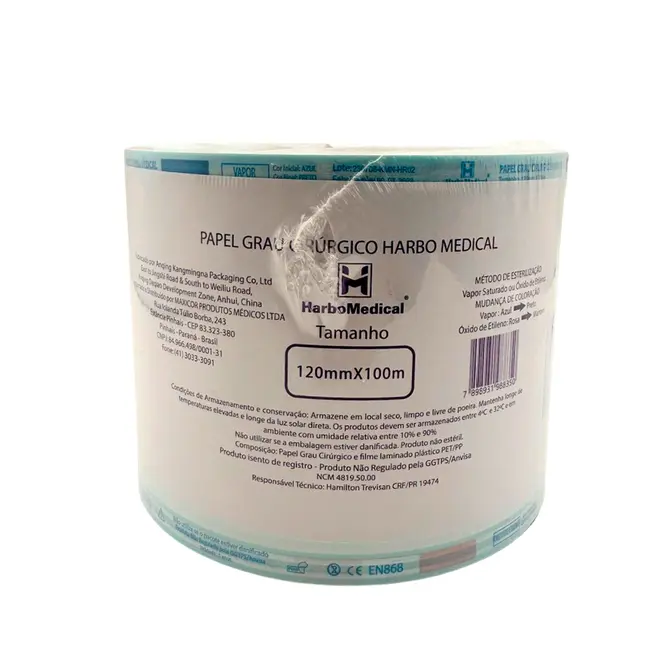 Embalagem autoclave Harbo Medical Rolo 100mts