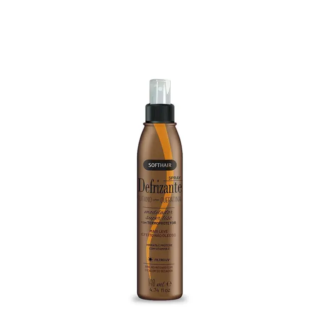 Spray Defrizante Soft Hair Tutano com Queratina Creme Finalizador 140ml