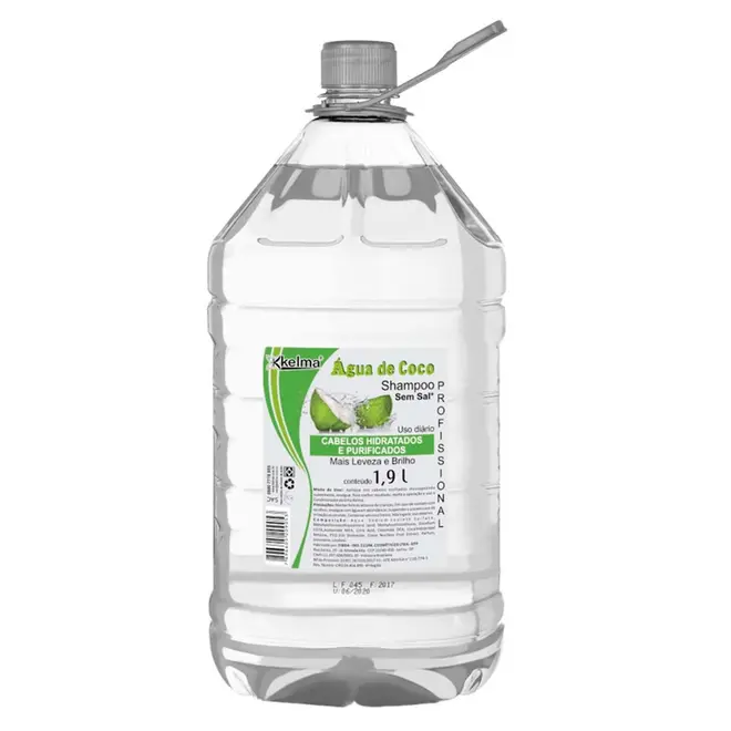 Shampoo Kelma Agua de Coco 1900ml