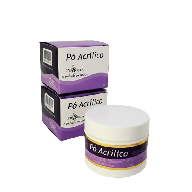 Pó Acrílico Piu Bella Tradicional 28G
