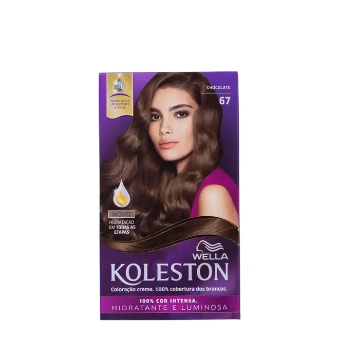 Coloração Permanente Koleston 67 Chocolate 125ml