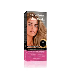 Coloração Permanente Alta Moda 8 Louro Claro 150g