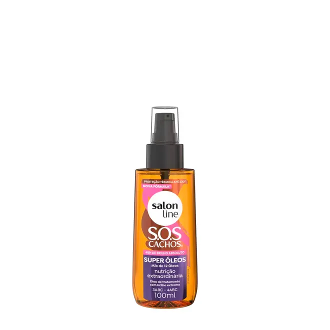 Óleo Salon Line S.O.S Cachos Super Óleos 100ml