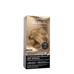 Coloração Permanente Alta Moda Sem Amônia 7.0 Louro