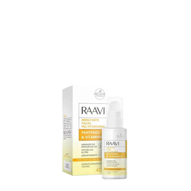 Hidratante Facial Raavi Proteção Fps 30 Multifuncional 40g