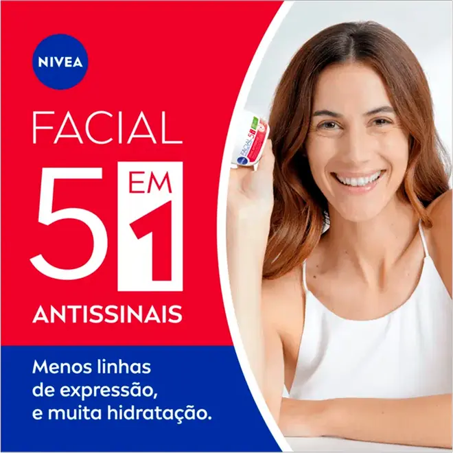 Creme Facial Nivea Antissinais 100G