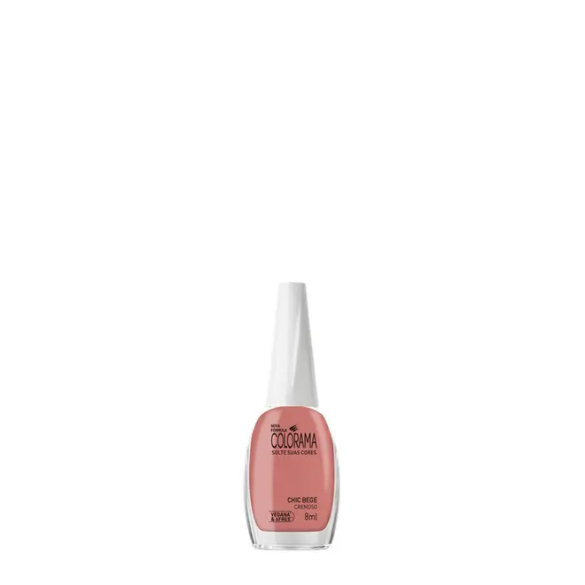 Esmalte Colorama Cremoso Chic Bege 8ML