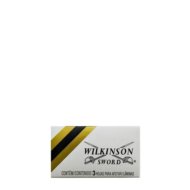 Lâmina de Barbear Wilkinson Inox 3unid.