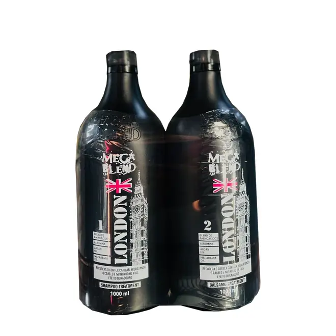 Kit Escova Progressiva Mega Blend London 1lt