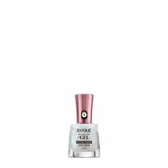 Esmalte Risqué Top Coat Fixador Efeito Cristal Gel 9,5ml