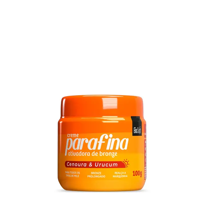 Creme Parafina Biosoft Ativadora de Bronze 100g