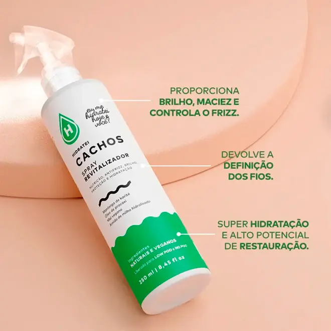 Spray Revitalizador Hidratei Cachos  250ml