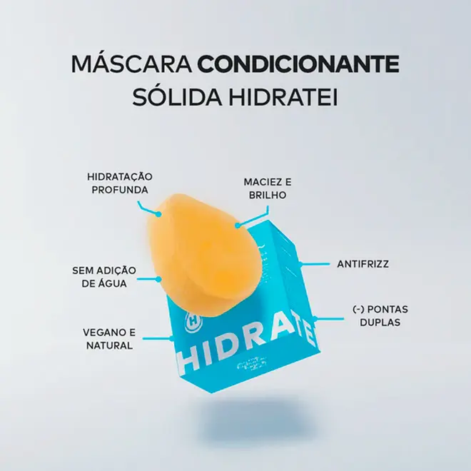 Máscara Capilar Hidratei Sólida 45g