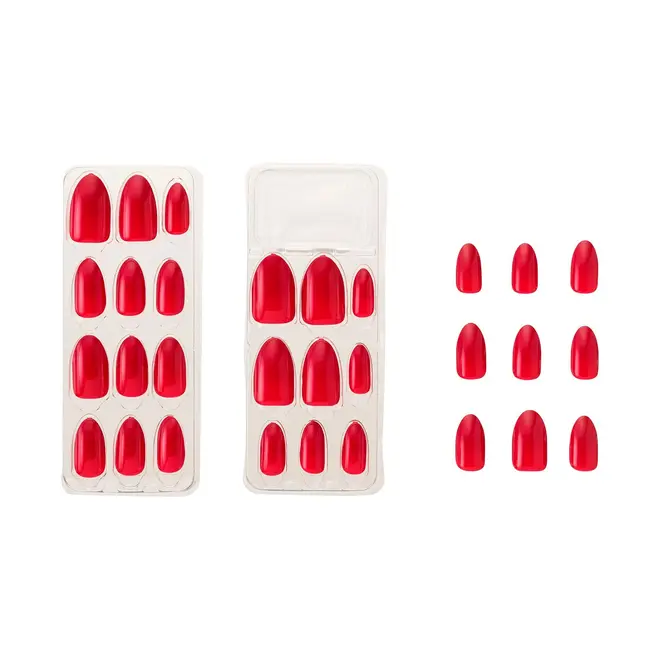 Unha Kiss New York Postiça imPress Urban Magenta