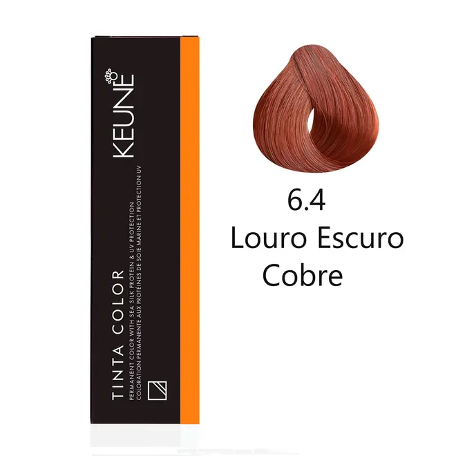 Coloração Keune 6.4 Louro Escuro Cobre 60ML