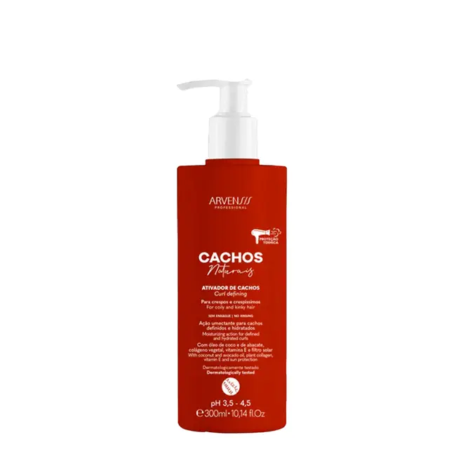 Ativador de Cachos Arvensis Cachos Naturais Crespos e Crespíssimos 300ml