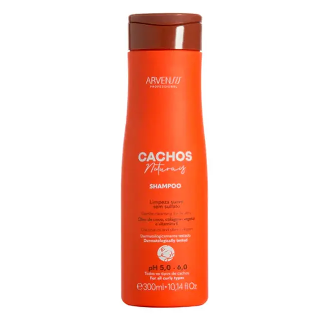 Shampoo Arvensis Cachos Naturais Sem Sulfato 300ml