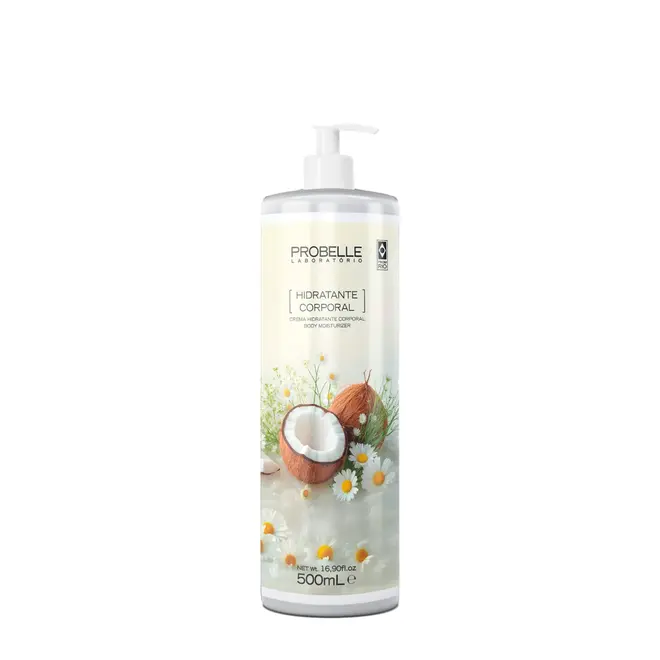 Hidratante Corporal Probelle Água de Coco Erva-Doce e Camomila 500ml