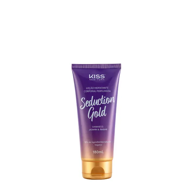 Loção Corporal Kiss New York Seduction Gold 180ml