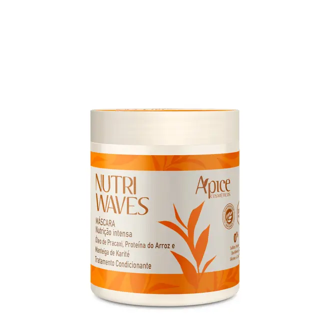 Máscara de Nutrição Intensa Apice Cosméticos Nutri Waves 500G