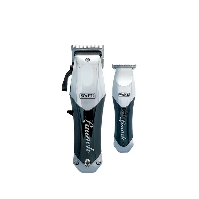 Combo Wahl Máquina de Cortar Cabelo Laund + Máquina de Acabamento Launch Bivolt
