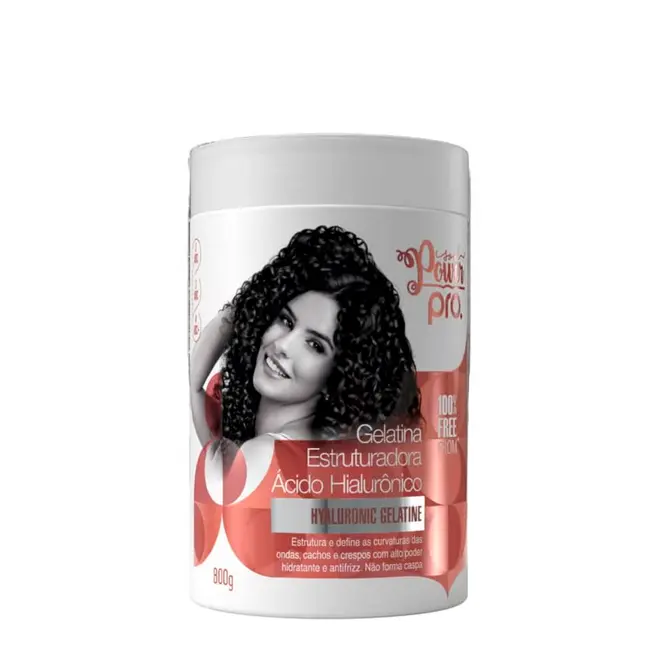 Gelatina Soul Power PRO Estruturadora Ácido Hialurônico 800g