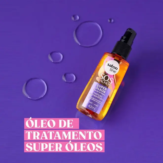 Óleo Salon Line S.O.S Cachos Super Óleos 42ml