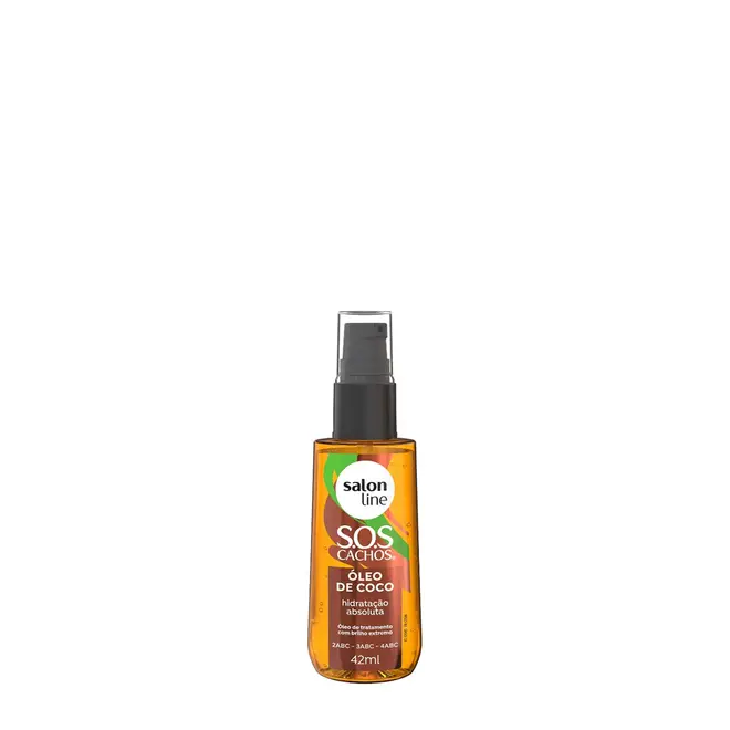 Óleo Salon Line S.O.S Cachos Óleo de Coco 42ml