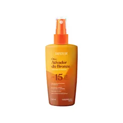 Óleo Ativador do Bronze Cenoura e Urucum FPS15 Labotrat Vai&Brilha 120ml