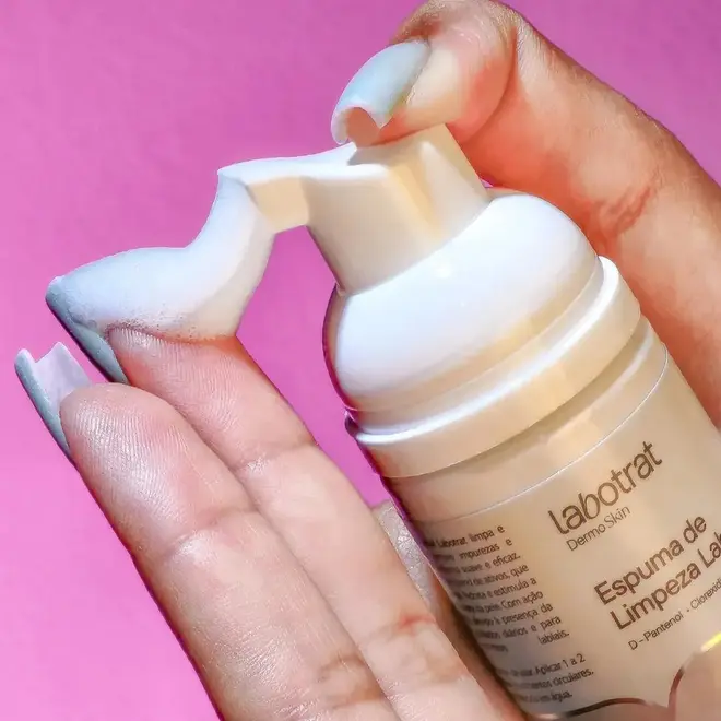 Espuma de Limpeza Labial Labotrat Dermo Skin 50ml