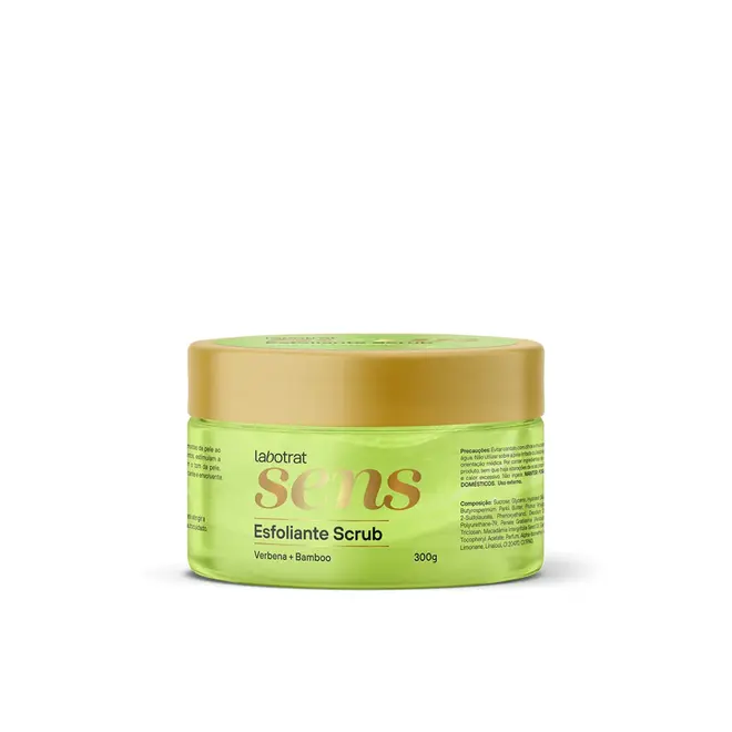 Esfoliante Scrub Verbena e Bamboo Labotrat Sens 300g