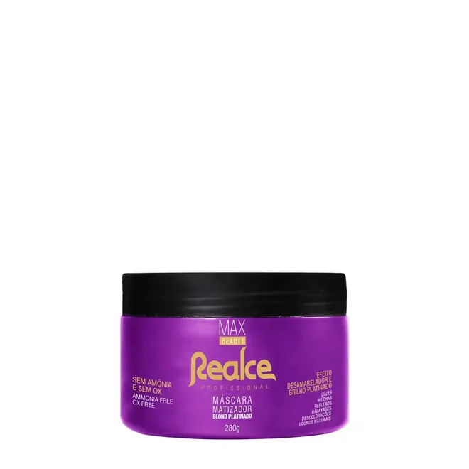 Máscara Capilar Soft Hair Max Beauty Realce Platinado 280g