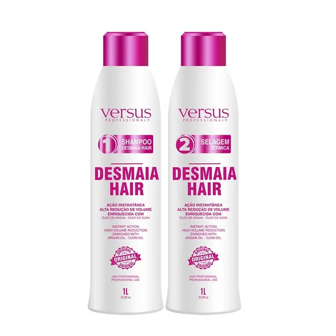 Kit Escova Progressiva Versus Desmaia 1lt