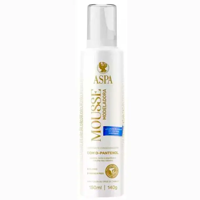 Aspa Mousse Hidratante com Proteçao Termica 150ml