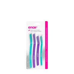 Navalhas Faciais Enox Dermaplaning 4 Uinidades Ref:2360