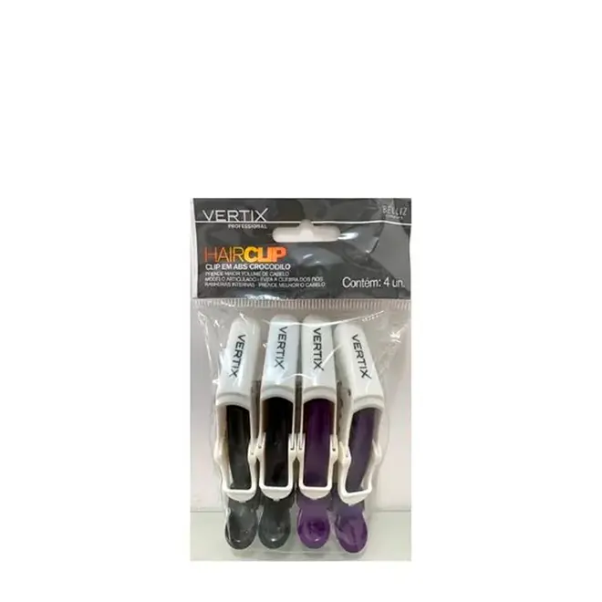 Clips Crocodilo Power Vertix 112mm Com 4 Unidades Ref.3186