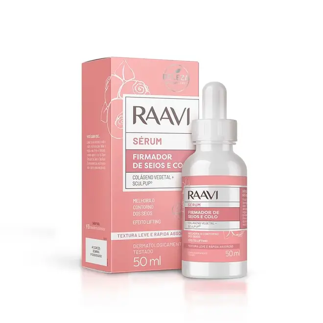Sérum Firmador Raavi Seios e Colo 50ml